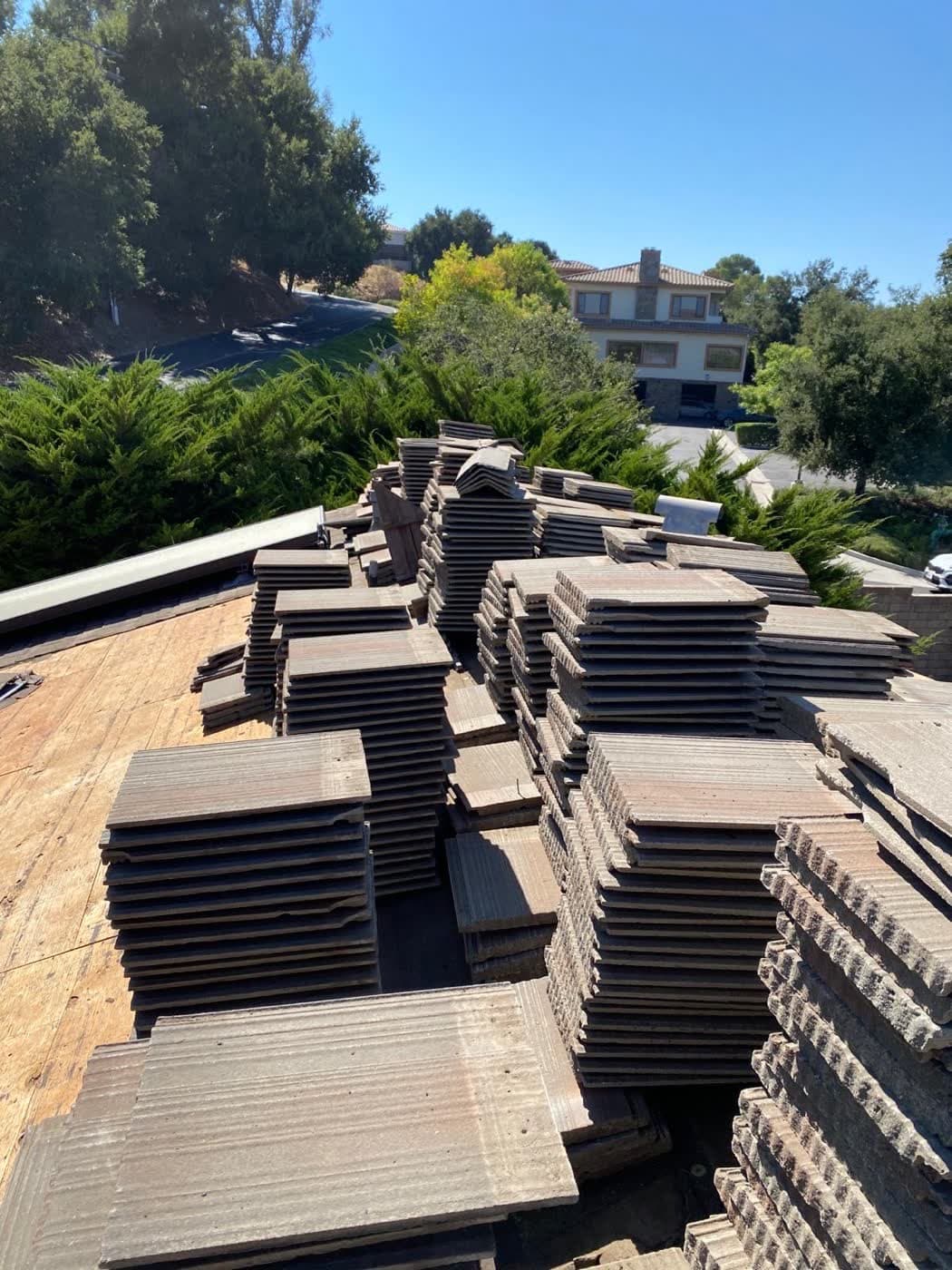 Tile lift & re-lay with new underlayment — Tile Roof Repair in Los Angeles